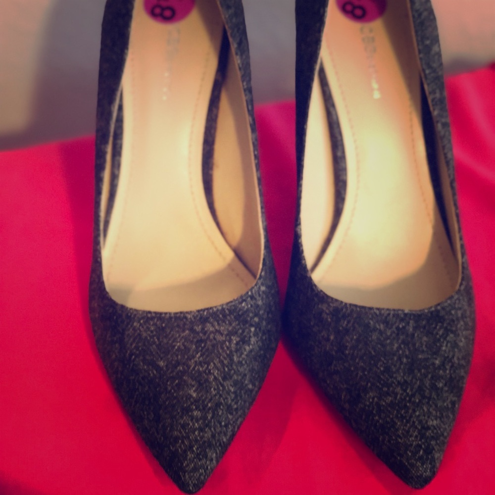 Gray women heels
